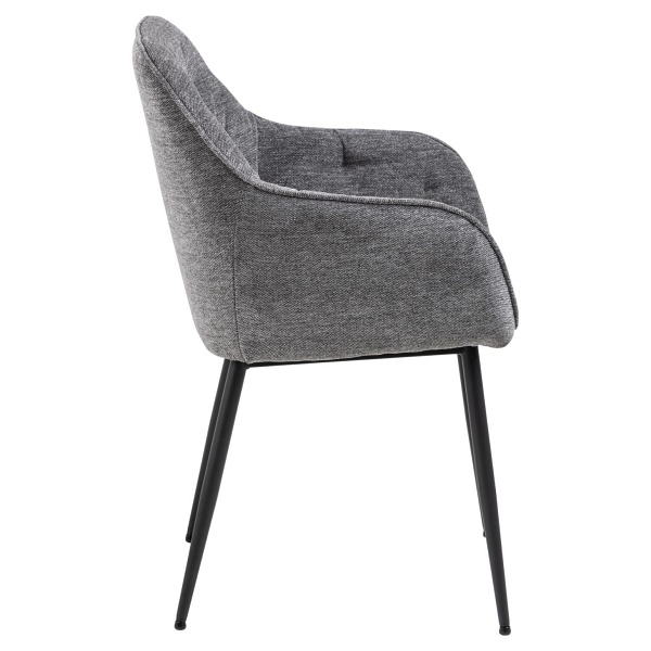 Krzesło Brooke antracytowe - ACTONA